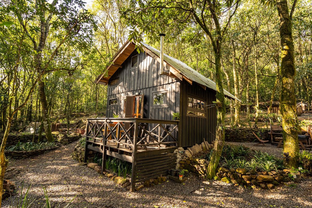 Cabanas Alto Refugio em Cotiporã
