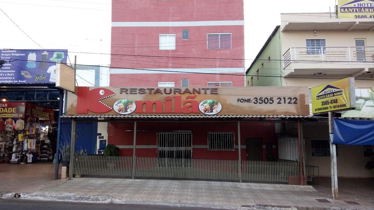Hotel e Restaurante Komilão em Trindade